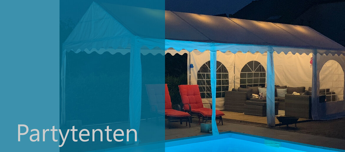 verkoop van kwalitatieve feesttenten voor elke gelegenheid