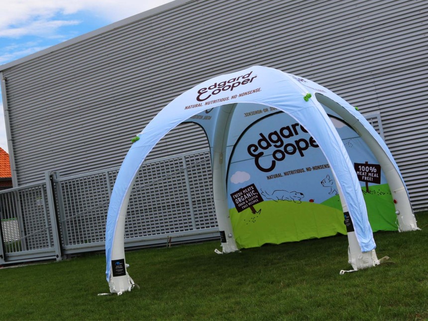 opblaasbare tent