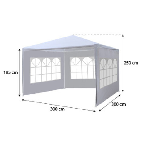 zijwanden partytent