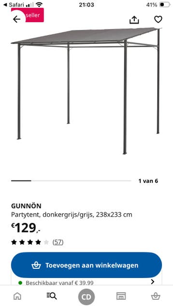 ikea partytenten