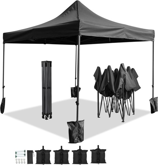 opvouwbare partytent 3x3