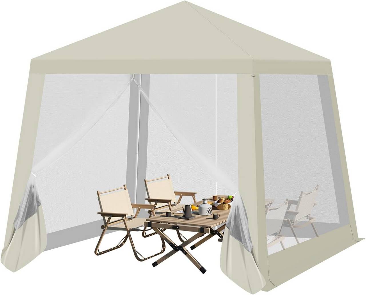 partytent 3x3 waterdicht met zijwanden
